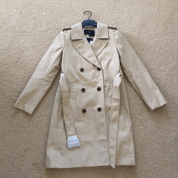 NWT Jcrew 2011 Icon Trench Coat Vintage Khaki 2P - Picture 2 of 6